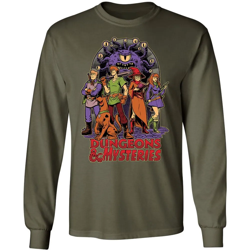 Long Sleeve T-Shirt - 4YF9QE5W - Military Green - 16