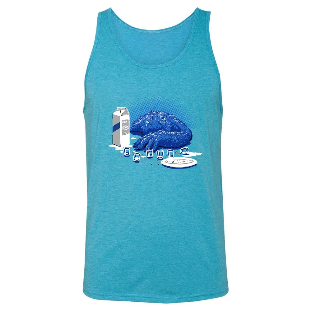Unisex Jersey Tank - Q2FDCZ5G - Aqua Triblend - 3