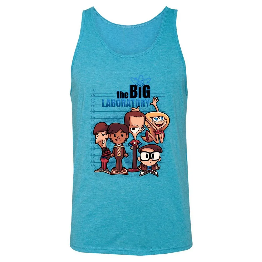 Unisex Jersey Tank - UZ4QWFBH - Aqua Triblend - 3