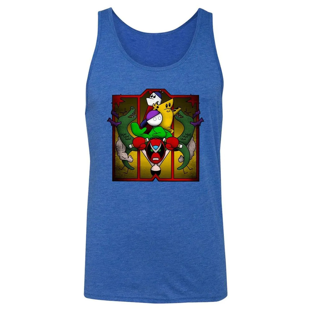 Unisex Jersey Tank - 1792EN4X - True Royal Triblend - 12