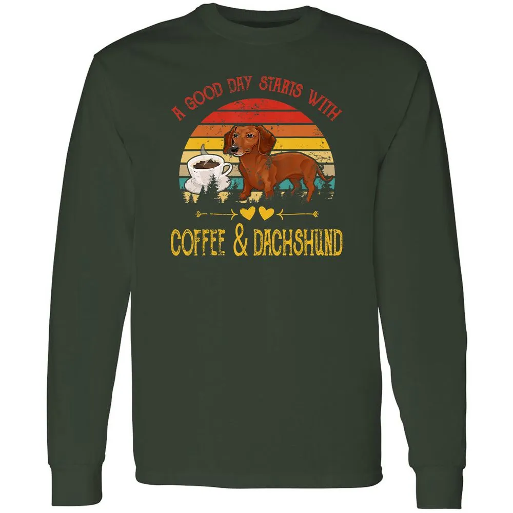 Long Sleeve T-Shirt - 8ECT851F - Forest Green - 4