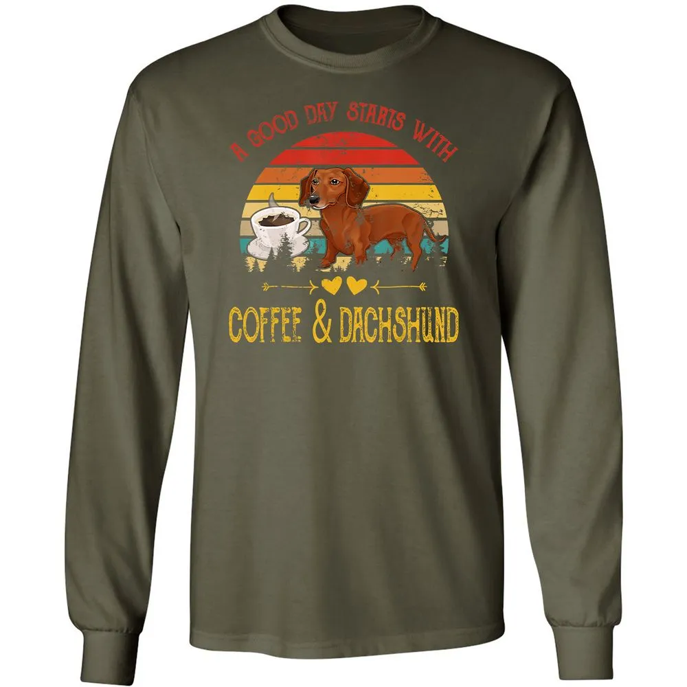 Long Sleeve T-Shirt - 8ECT851F - Military Green - 16