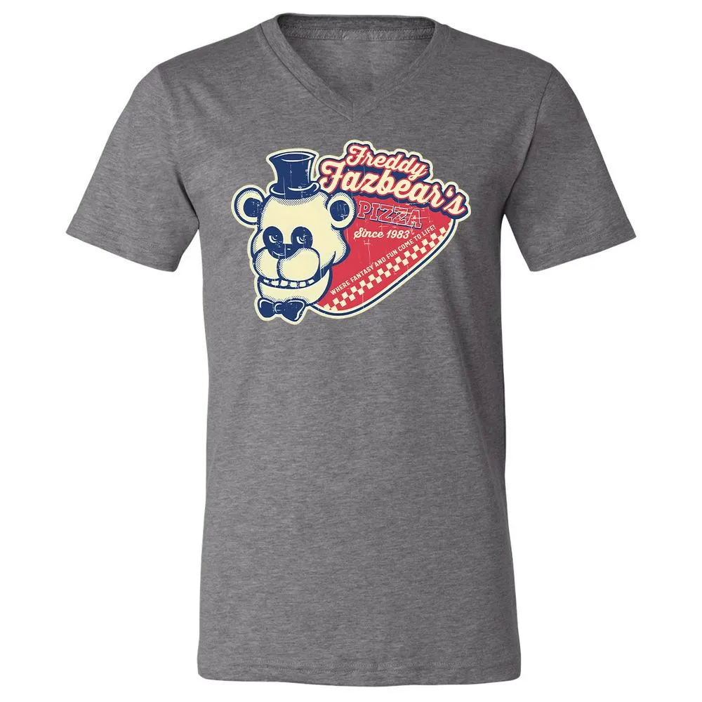 Unisex V-Neck T-Shirt - V9PK881G - Deep Heather - 13