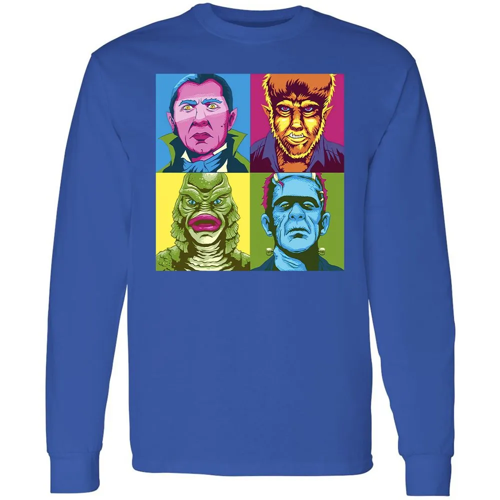 Long Sleeve T-Shirt - 585XHMFG - Royal - 8