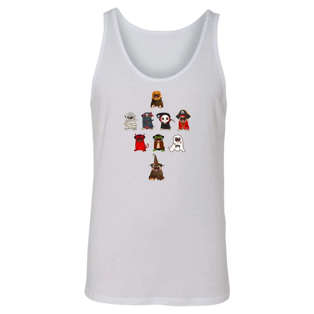 Unisex Jersey Tank - XZYYDWNC - White - 14