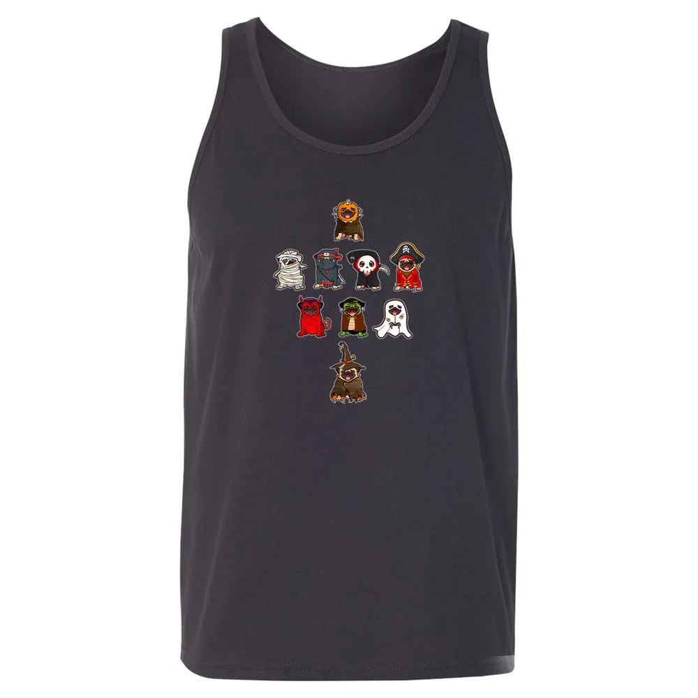Unisex Jersey Tank - XZYYDWNC - Dark Grey - 7