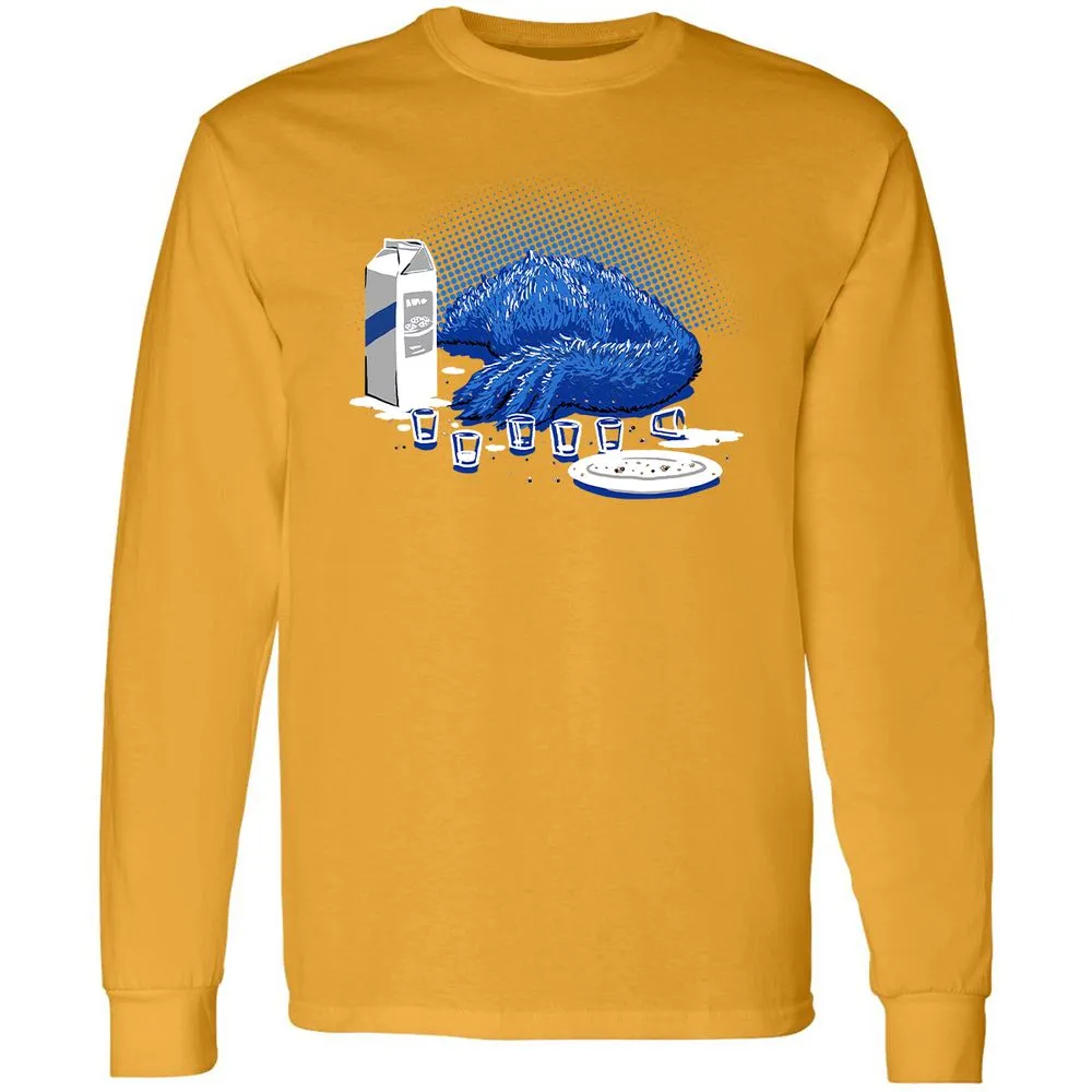 Long Sleeve T-Shirt - FE7VP5UH - Gold - 9