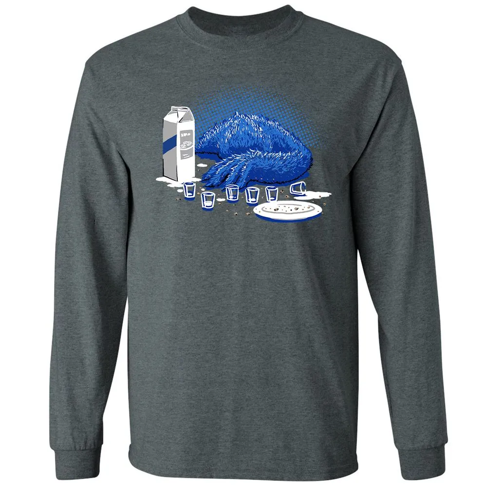 Long Sleeve T-Shirt - FE7VP5UH - Dark Heather - 15