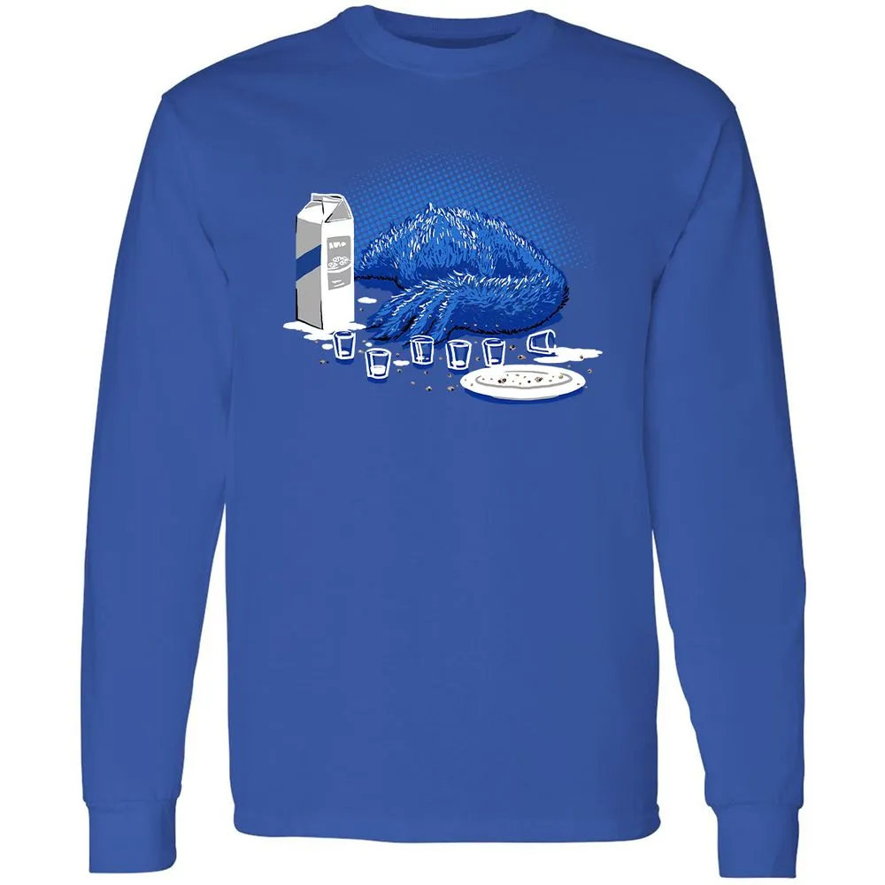 Long Sleeve T-Shirt - FE7VP5UH - Royal - 8
