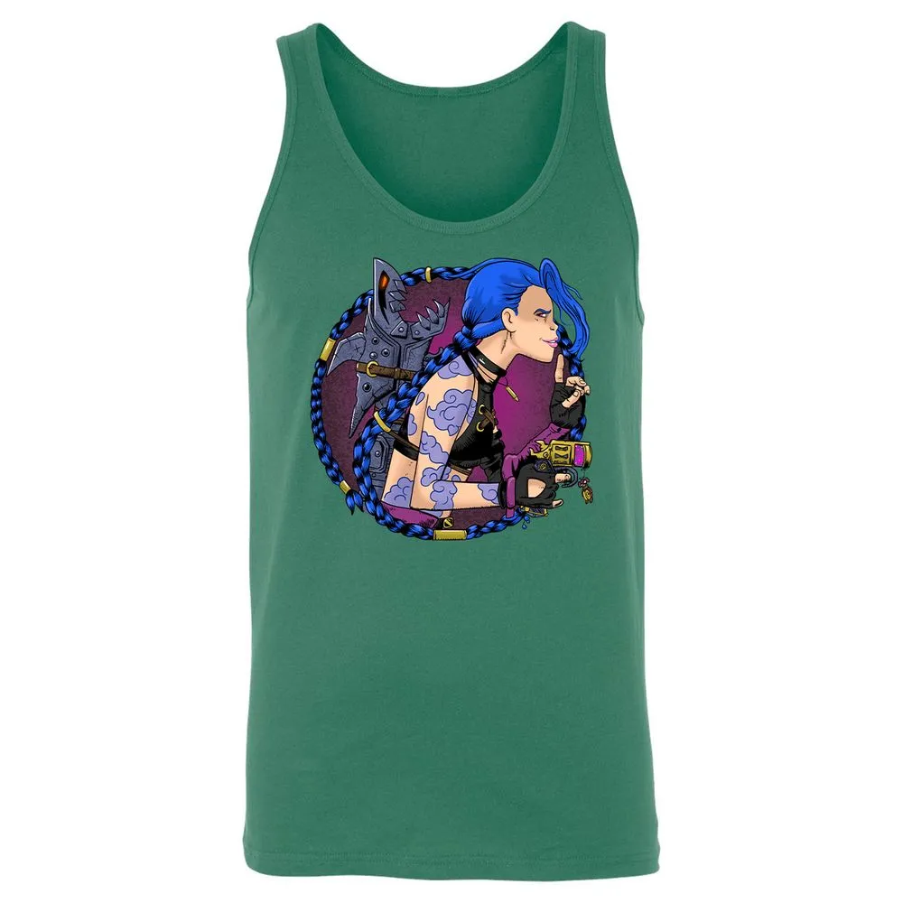 Unisex Jersey Tank - 83F31PBF - Kelly - 9