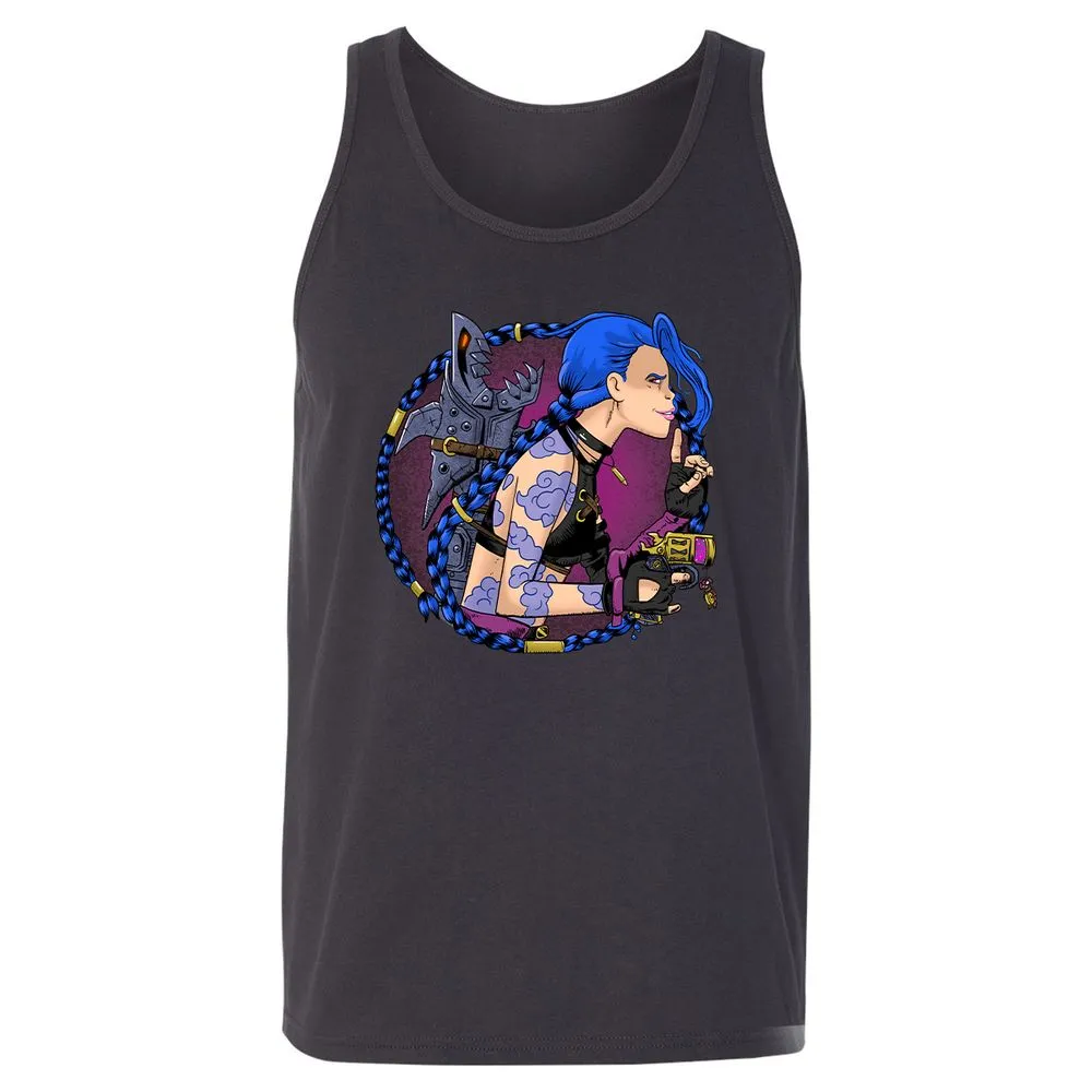 Unisex Jersey Tank - 83F31PBF - Dark Grey - 7