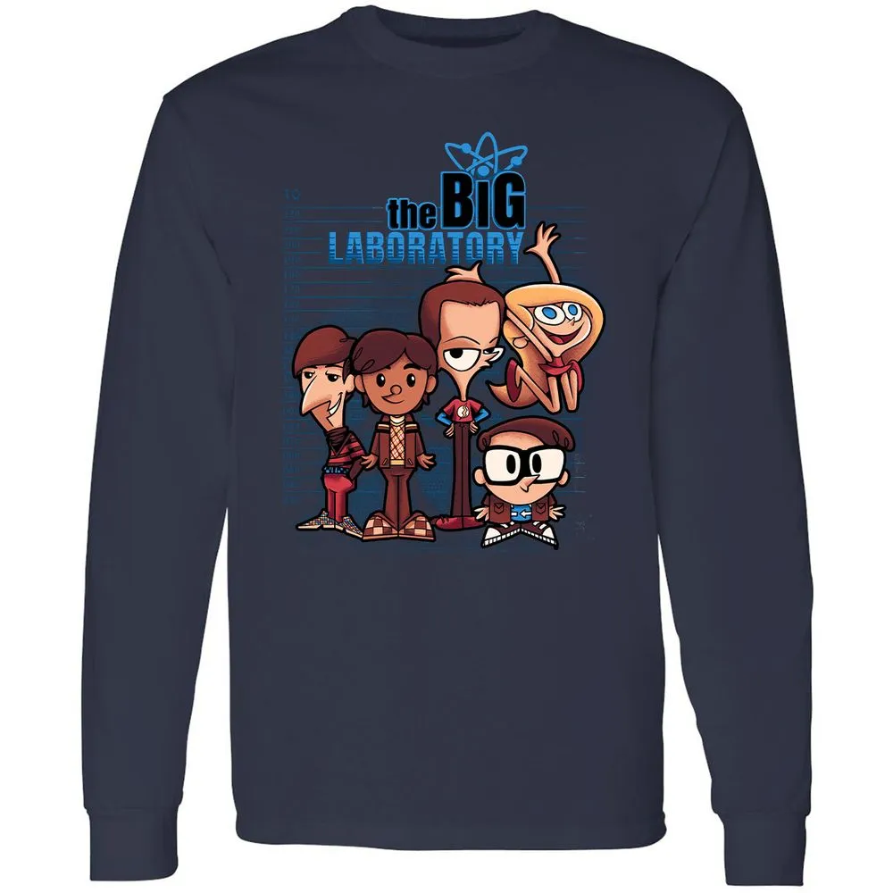 Long Sleeve T-Shirt - 7SWXYJ9L - Navy - 2