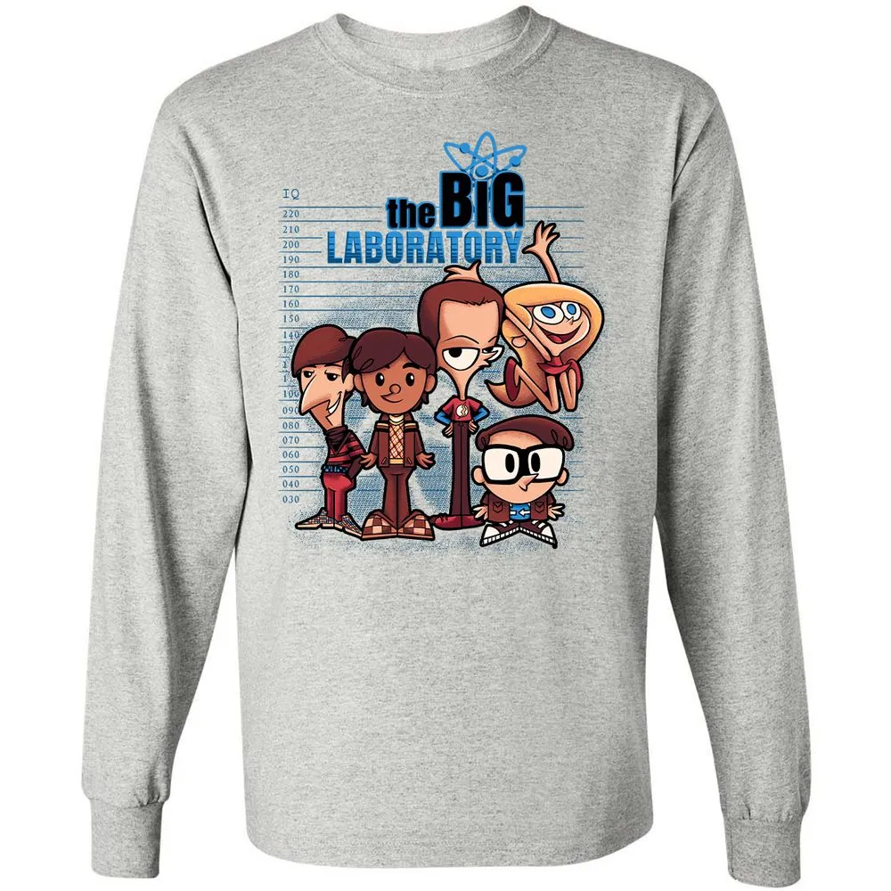 Long Sleeve T-Shirt - 7SWXYJ9L - Ash - 7