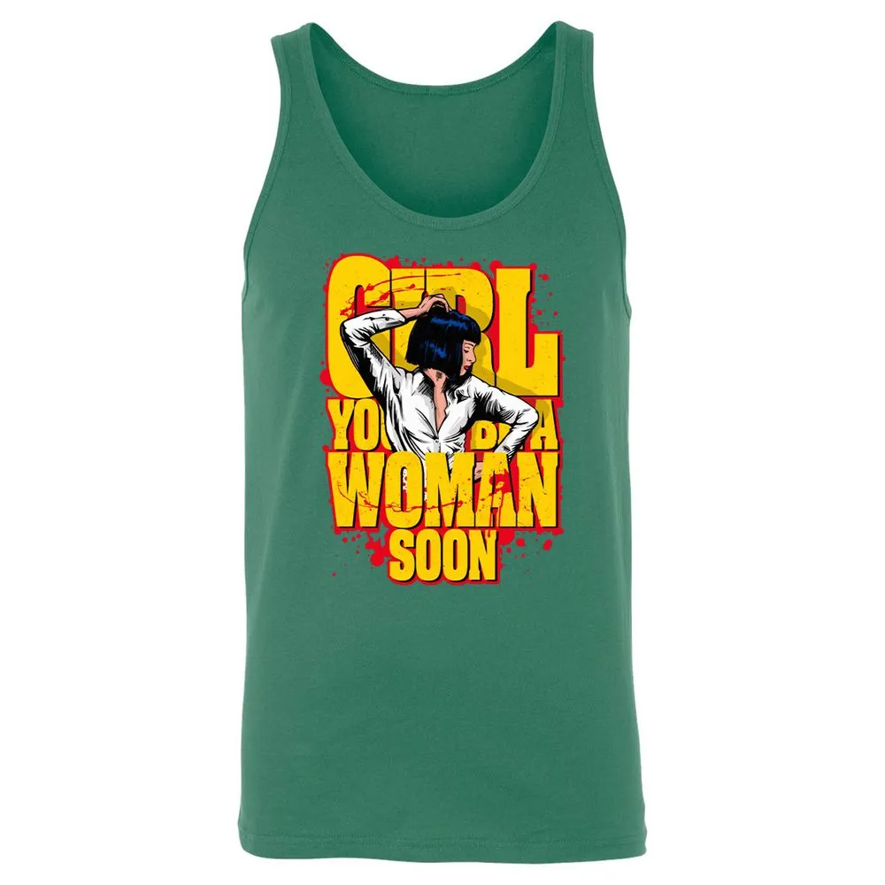 Unisex Jersey Tank - 1QWDC2AA - Kelly - 9