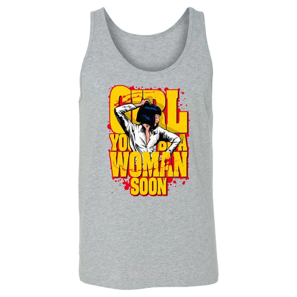 Unisex Jersey Tank - 1QWDC2AA - Athletic Heather - 4