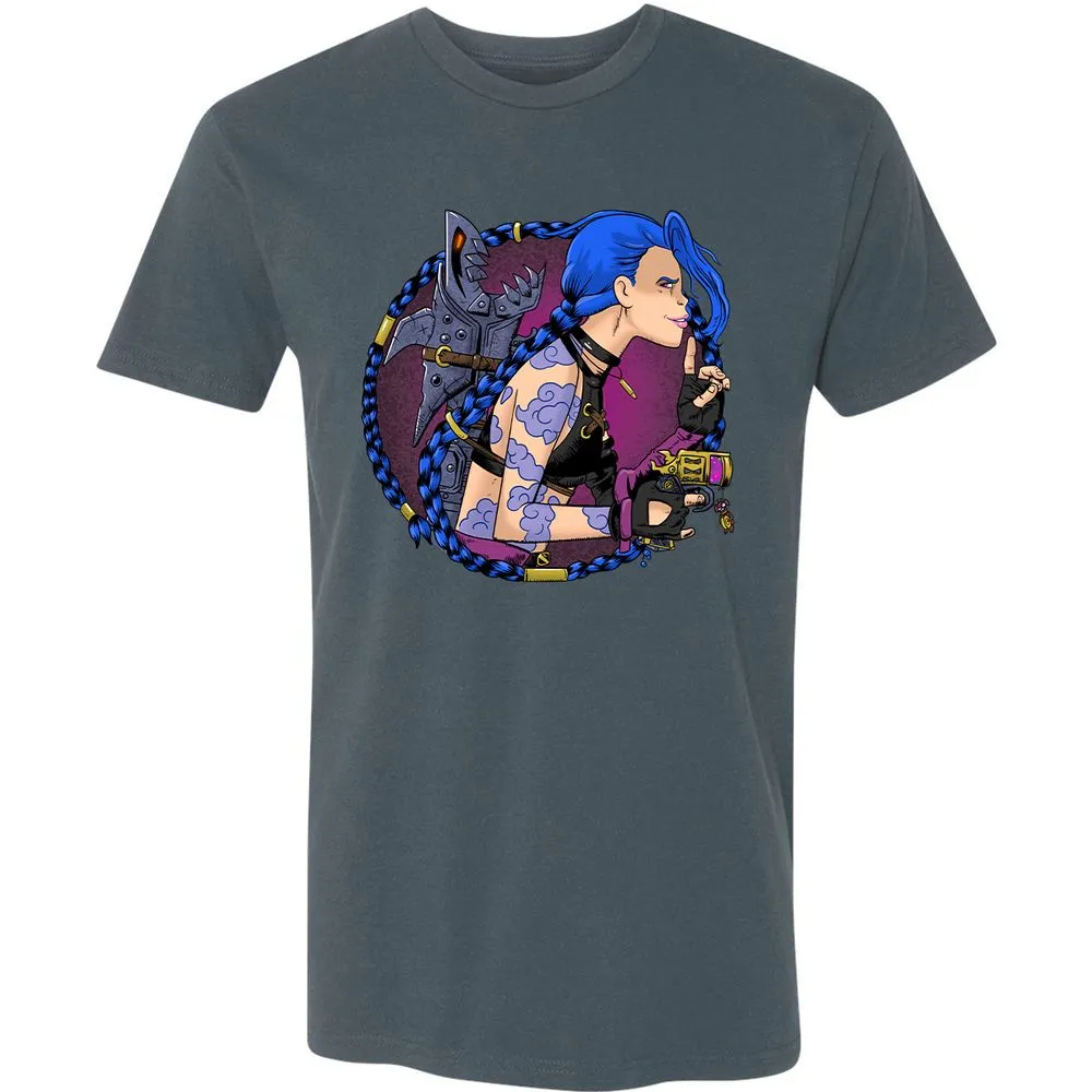 Premium Unisex T-Shirt - 3LDWM1HH - Indigo - 15