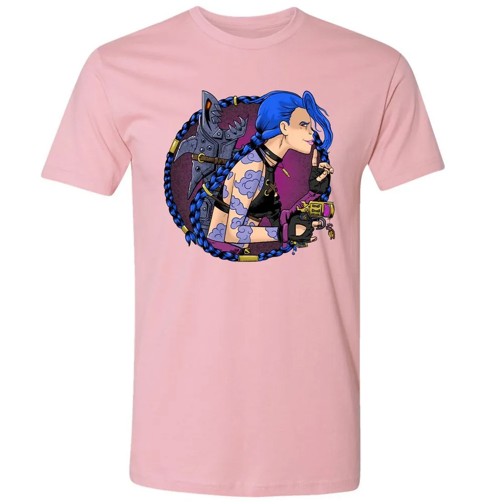 Premium Unisex T-Shirt - 3LDWM1HH - Light Pink - 3