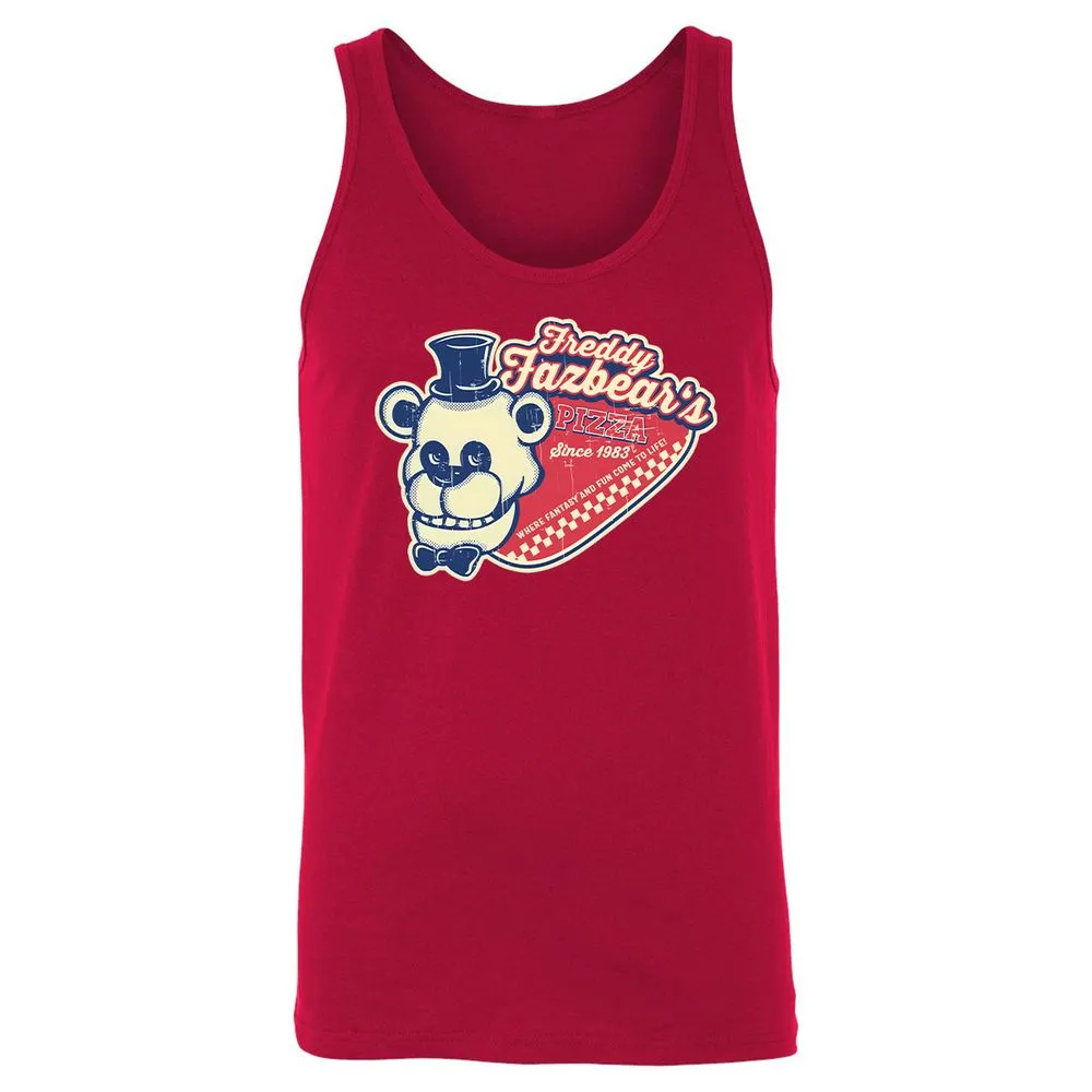 Unisex Jersey Tank - QGGBGLJL - Red - 11