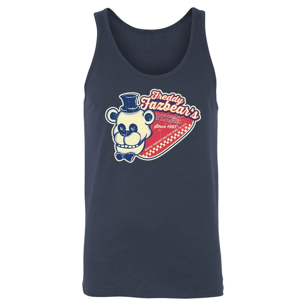 Unisex Jersey Tank - QGGBGLJL - Navy - 2