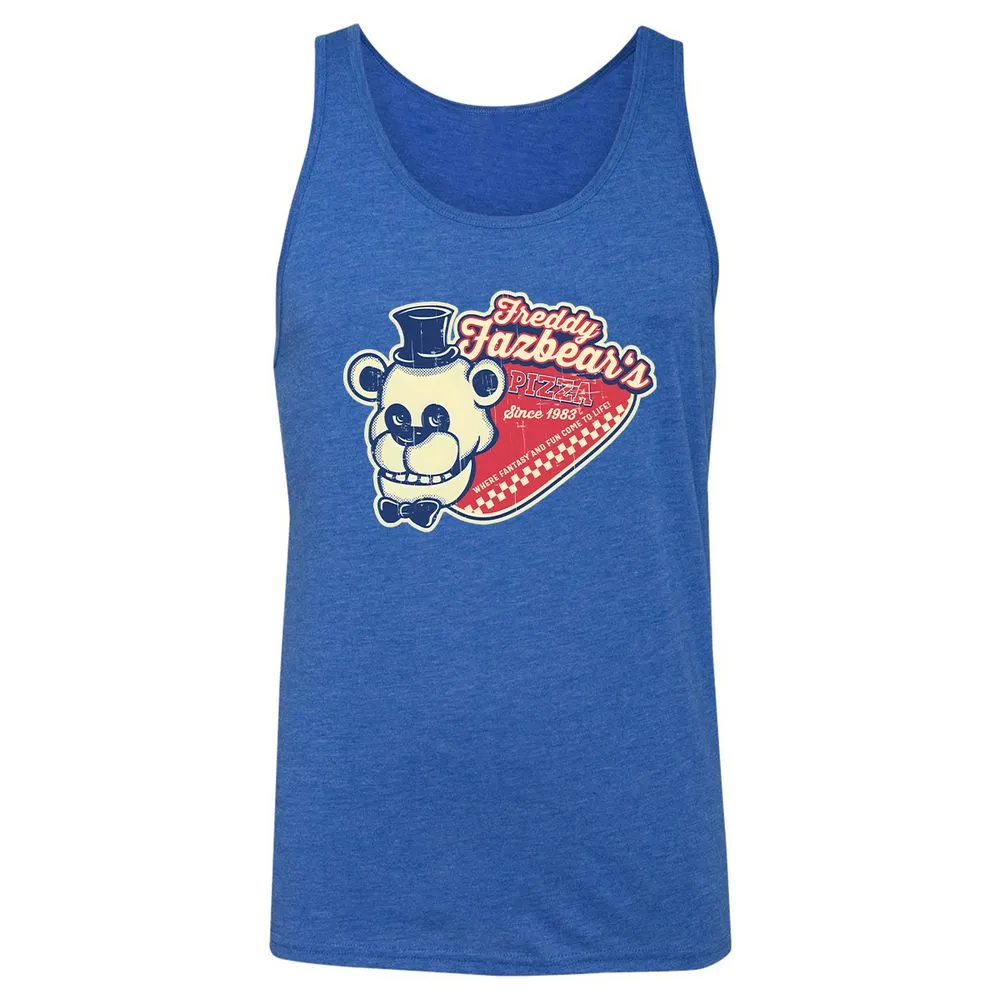 Unisex Jersey Tank - QGGBGLJL - True Royal Triblend - 12