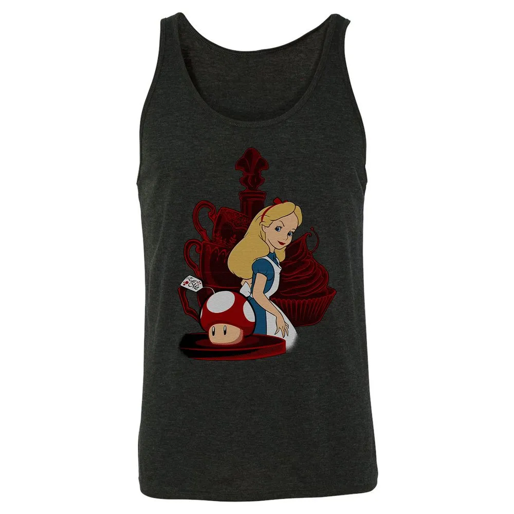 Unisex Jersey Tank - 7AG5BJR6 - Charcoal Black Triblend - 5