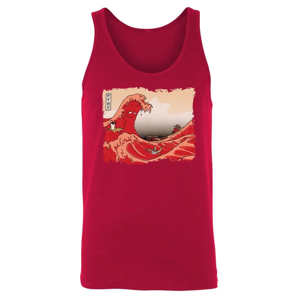 Unisex Jersey Tank - KAZ474CL - Red - 11
