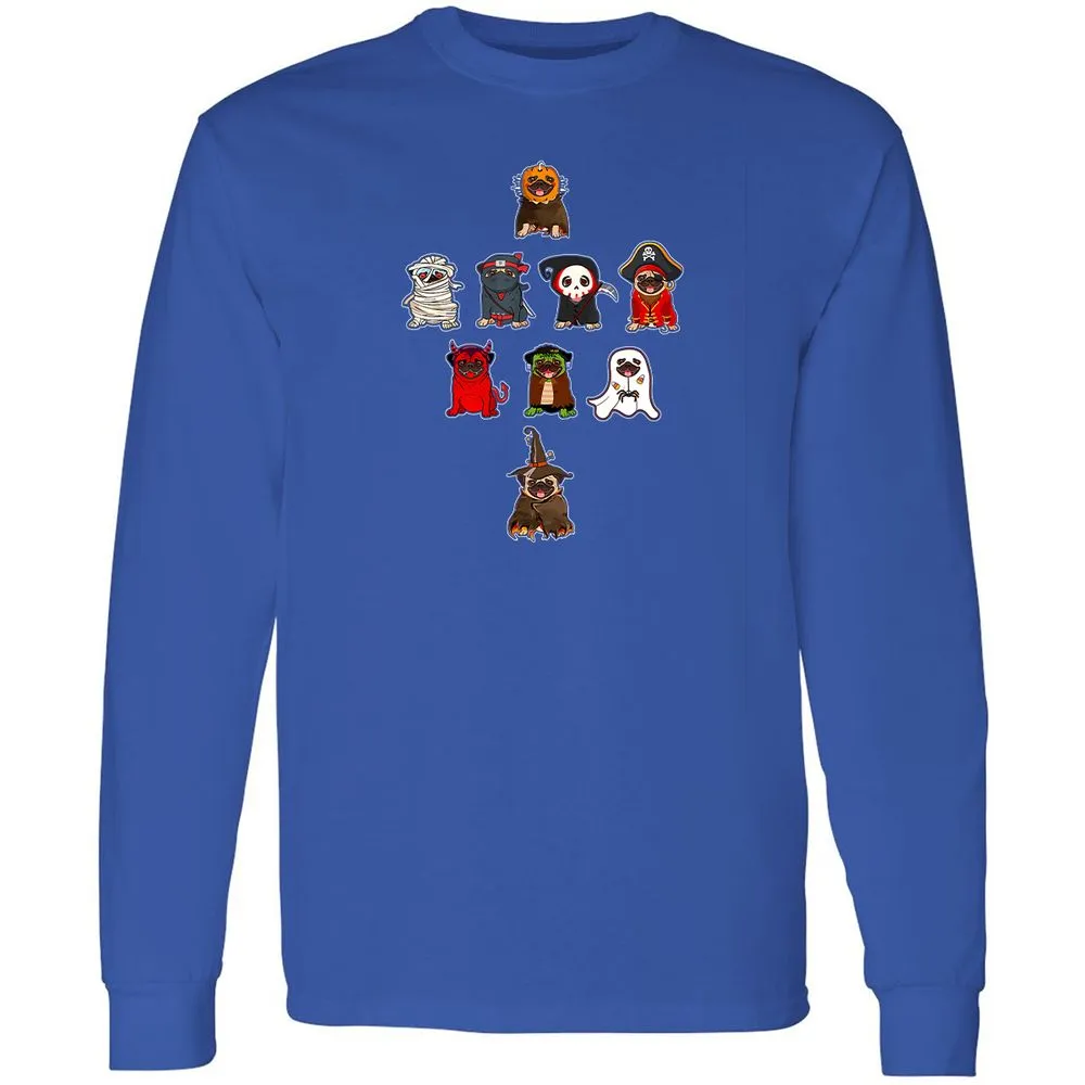 Long Sleeve T-Shirt - CEKJCESK - Royal - 8
