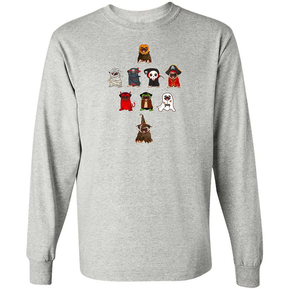 Long Sleeve T-Shirt - CEKJCESK - Ash - 7