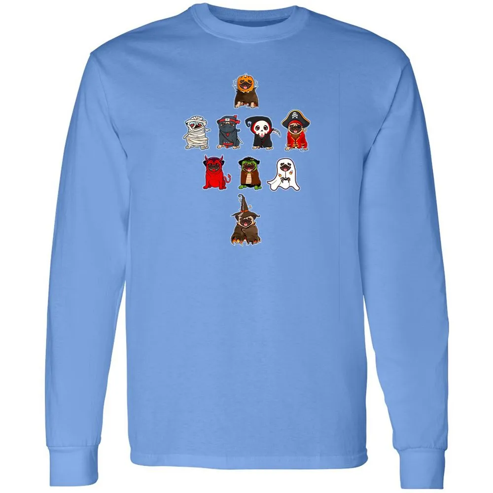 Long Sleeve T-Shirt - CEKJCESK - Carolina Blue - 12