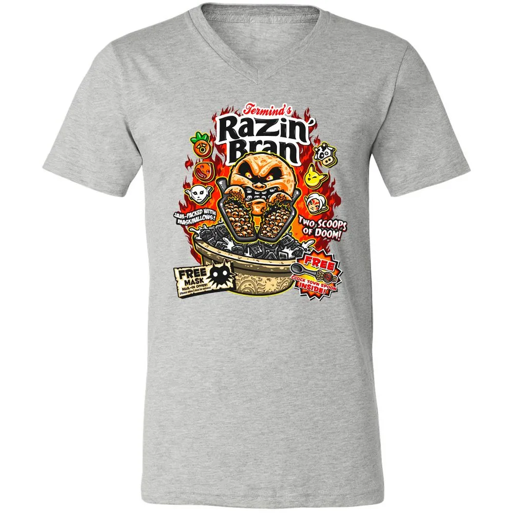Unisex V-Neck T-Shirt - DCUXZQNJ - Athletic Heather - 7
