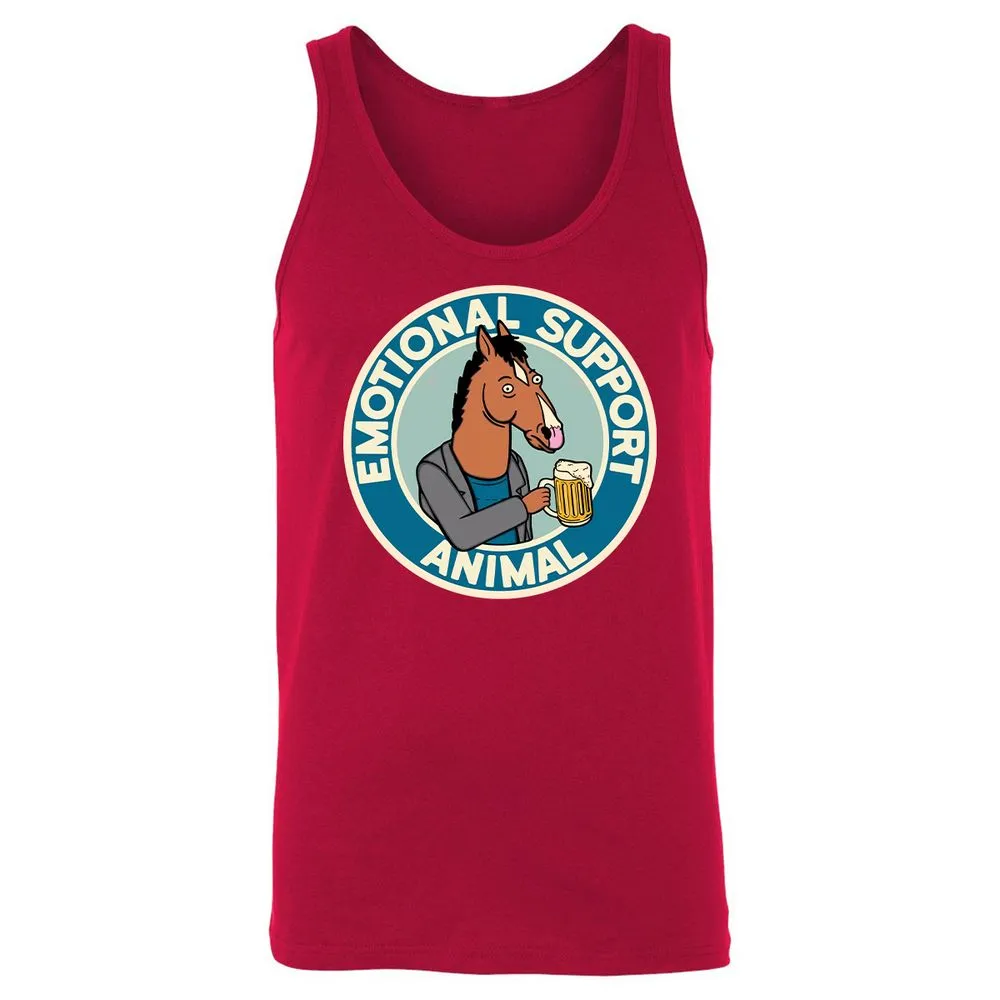 Unisex Jersey Tank - Y1CPJDX2 - Red - 11