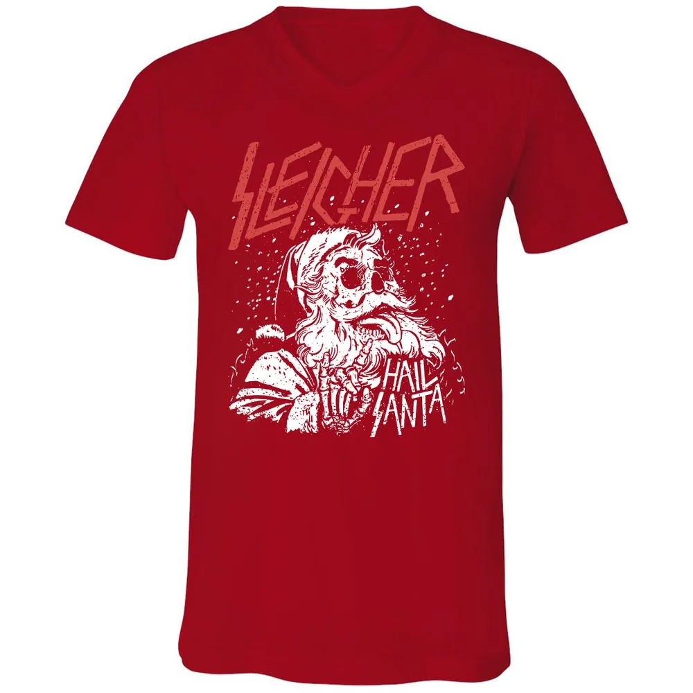Unisex V-Neck T-Shirt - 26DWPNMX - Red - 3