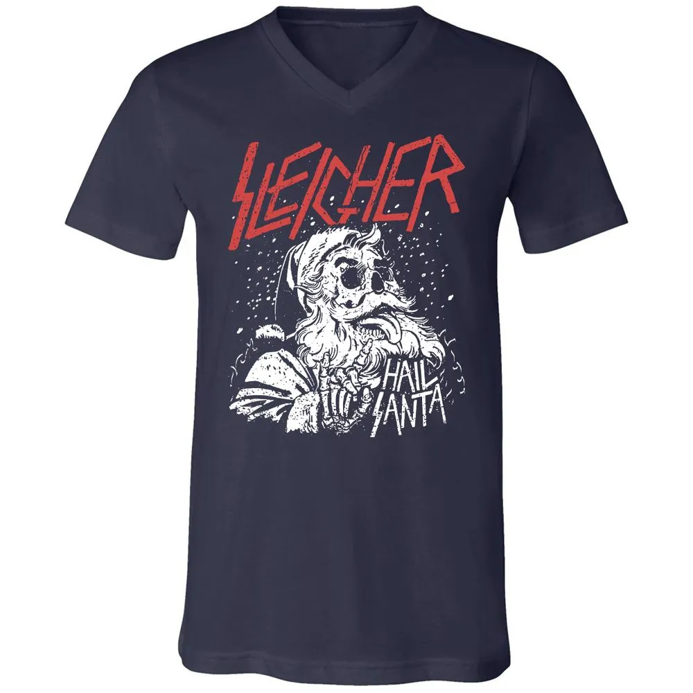 Unisex V-Neck T-Shirt - 26DWPNMX - Navy - 2