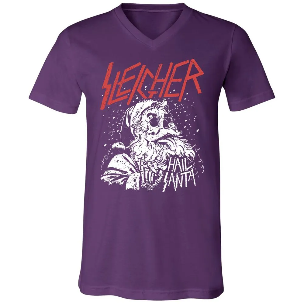 Unisex V-Neck T-Shirt - 26DWPNMX - Team Purple - 9