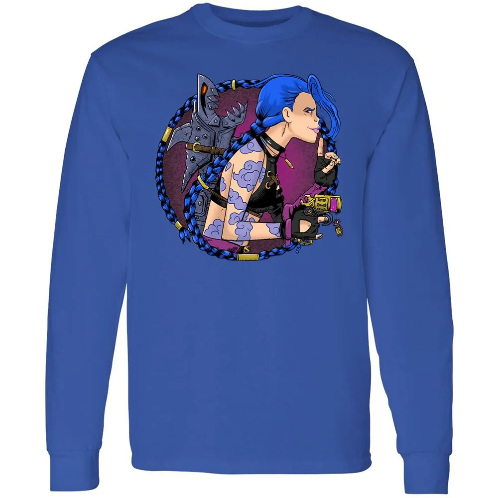 Long Sleeve T-Shirt - G7D679T3 - Royal - 8