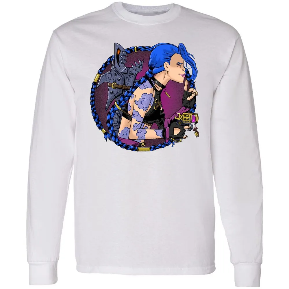 Long Sleeve T-Shirt - G7D679T3 - White - 5