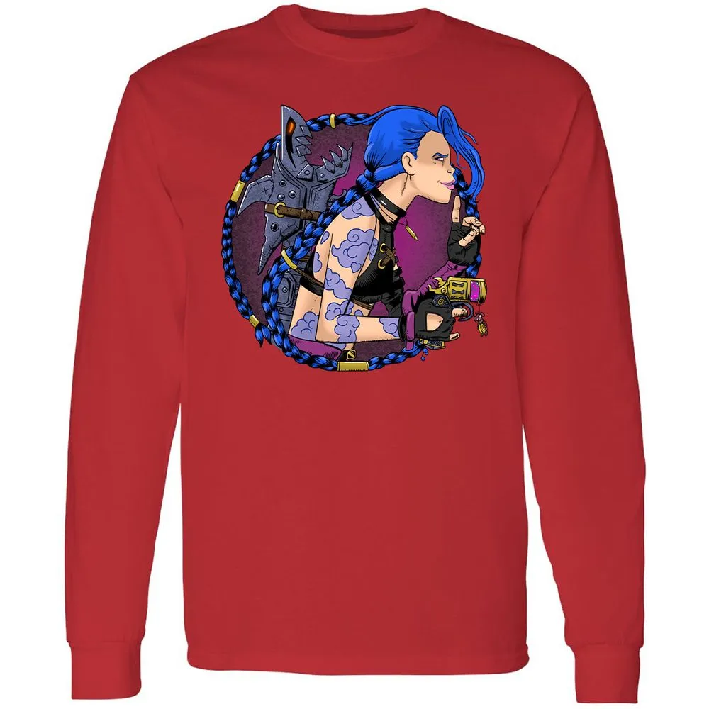 Long Sleeve T-Shirt - G7D679T3 - Red - 14