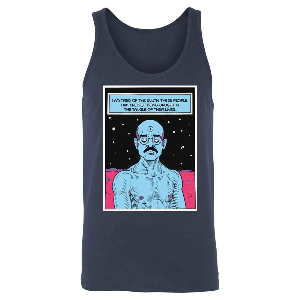 Unisex Jersey Tank - YGTMF2QE - Navy - 2