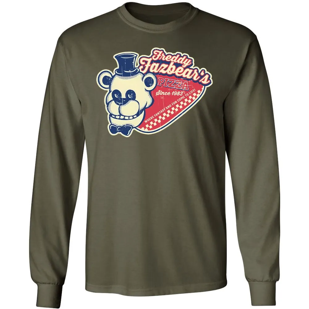 Long Sleeve T-Shirt - DR1HTM78 - Military Green - 16