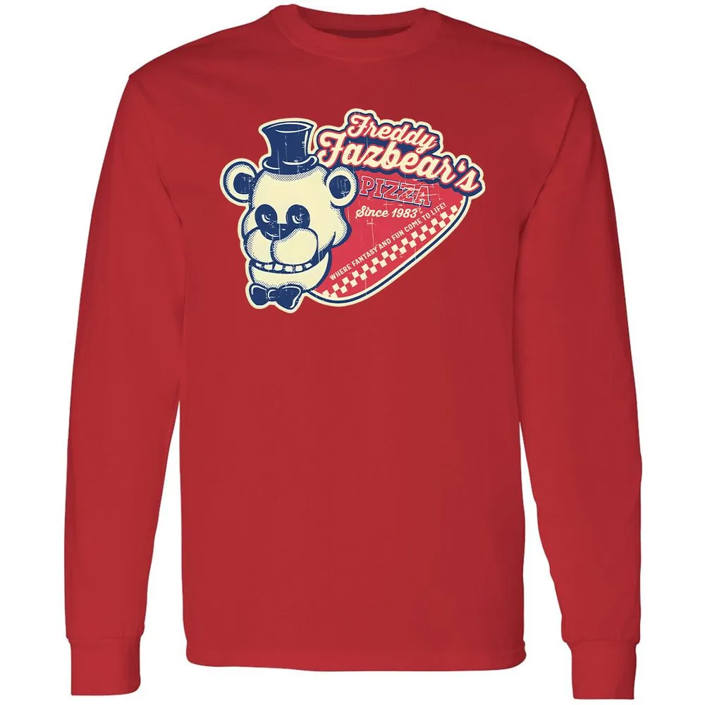 Long Sleeve T-Shirt - DR1HTM78 - Red - 14