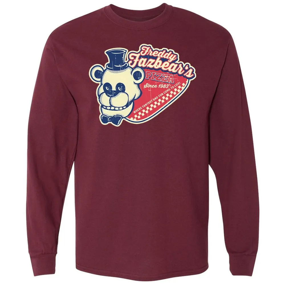 Long Sleeve T-Shirt - DR1HTM78 - Maroon - 11