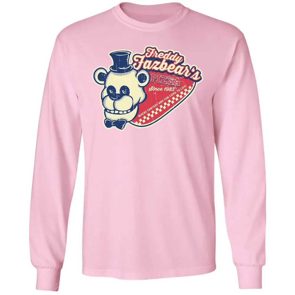 Long Sleeve T-Shirt - DR1HTM78 - Light Pink - 3