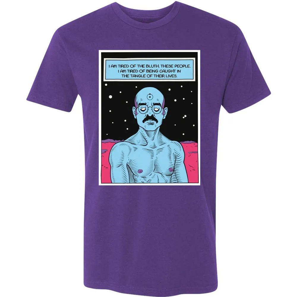 Premium Unisex T-Shirt - 62NLV8UD - Purple Rush - 7