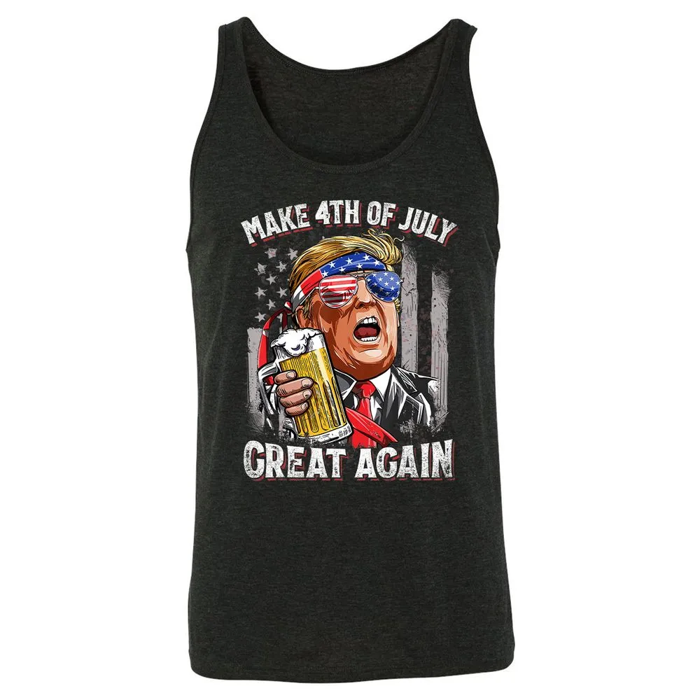 Unisex Jersey Tank - B9C2J87Q - Charcoal Black Triblend - 5