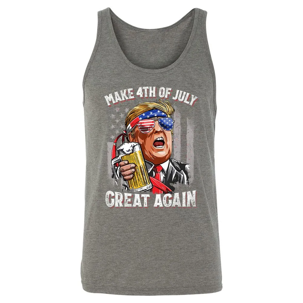 Unisex Jersey Tank - B9C2J87Q - Grey Triblend - 8