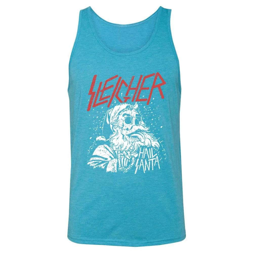 Unisex Jersey Tank - Z5RZRUPT - Aqua Triblend - 3