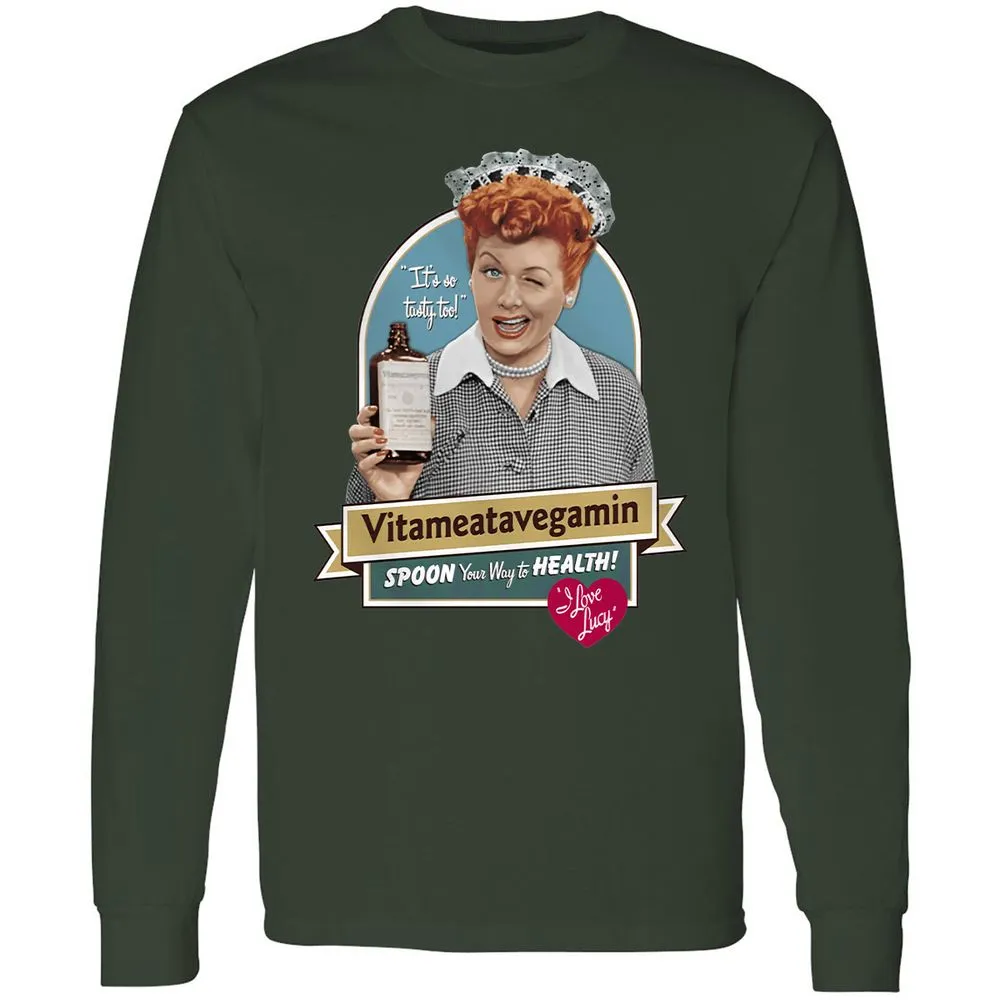Long Sleeve T-Shirt - 8L6BJWEQ - Forest Green - 4