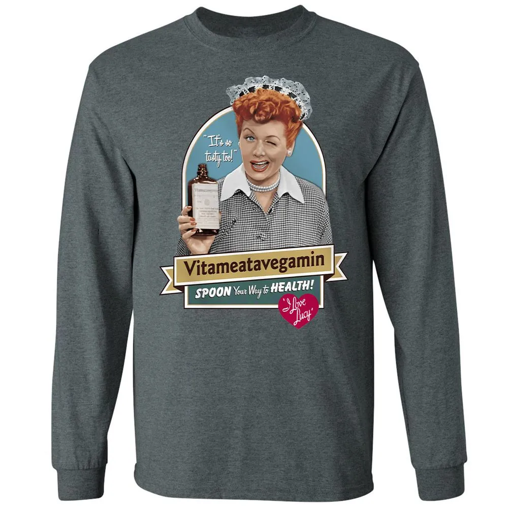 Long Sleeve T-Shirt - 8L6BJWEQ - Dark Heather - 15