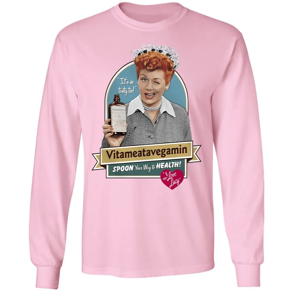 Long Sleeve T-Shirt - 8L6BJWEQ - Light Pink - 3
