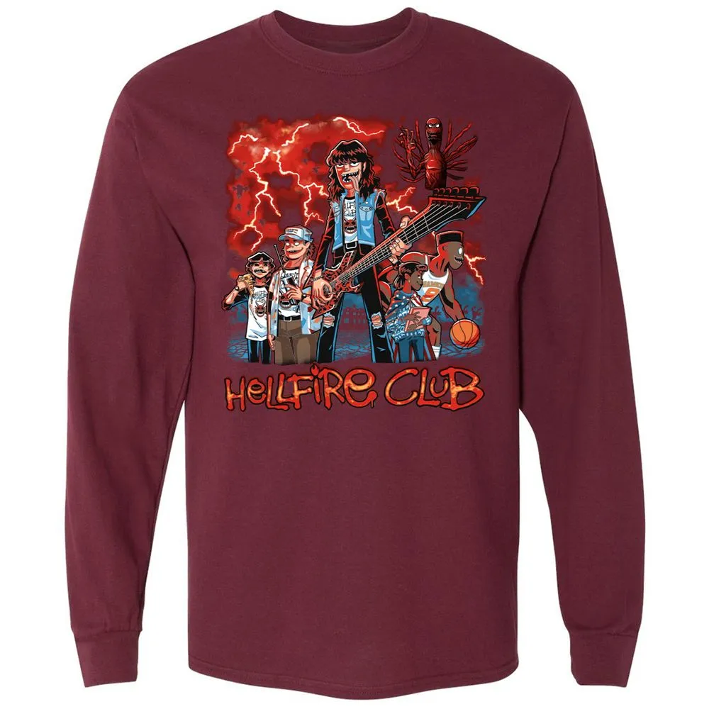 Long Sleeve T-Shirt - 5Q27MNSG - Maroon - 11